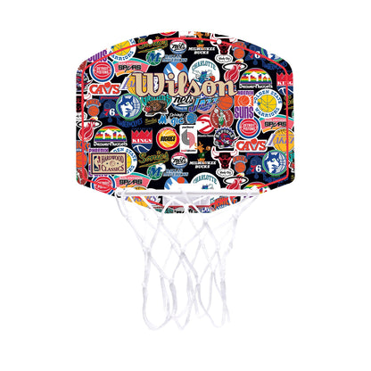 Wilson NBA Team Retro Mini Aro