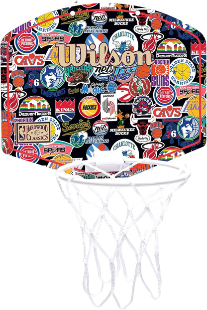 Wilson NBA Team Retro Mini Aro
