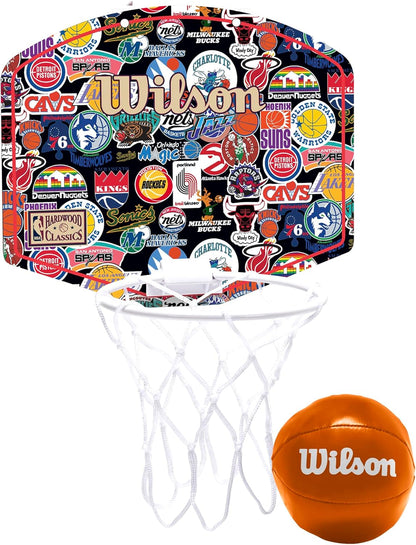 Wilson NBA Team Retro Mini Aro
