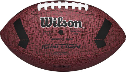 Wilson NFL Ignition Official American Football (Brown, Official)