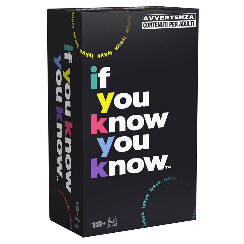 If You Know You Know, Giochi da Tavolo Adulti, Giochi in Scatola Divertenti per Feste tra Amici, Giochi di Carte Adulti con Domande Scomode, Gioco Veloce, Durata Regolabile, 2 - 6 Giocatori, 18+ Anni