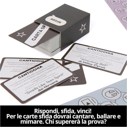 Spin Master Games, Mind The Gap, Il Quiz Intergenerazionale, Domande dalla Gen Alpha ai Boomer, Quiz con 2.000 Domande, Giochi per Famiglie, 4+ Giocatori, dagli 8 Anni in Su