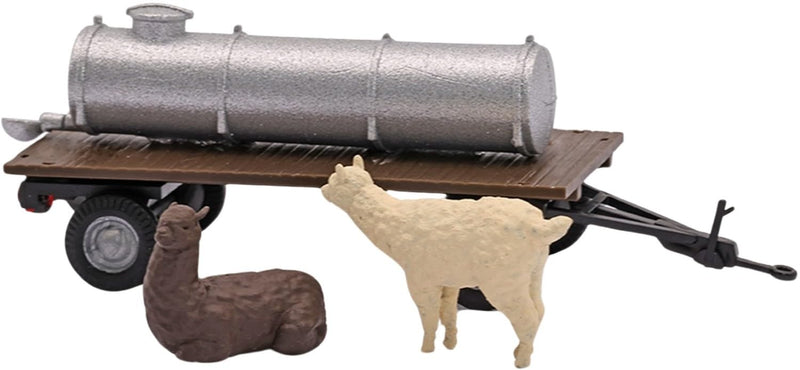 8282 N Action Set Alpacas with Water Barrel