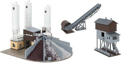 FALLER 222228 Concrete Mixing Unit with Gravel Loading Silo - Track Gauge N