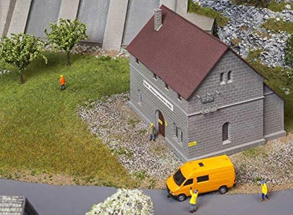 FALLER FA 130943 - Elektriciteitsfabriek met stuur, Accessoires voor de modelspoorweg, modelbouw