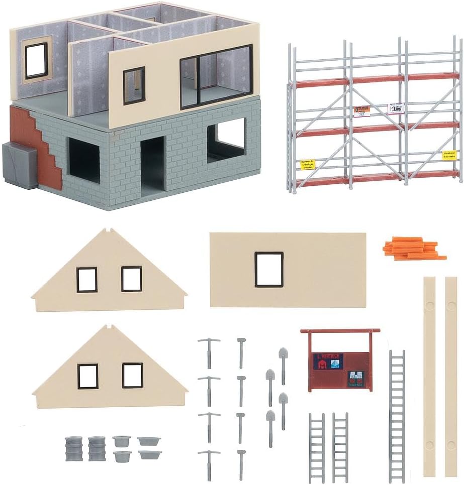 FALLER 232149 Prefabricated House Under Construction – Track Gauge N