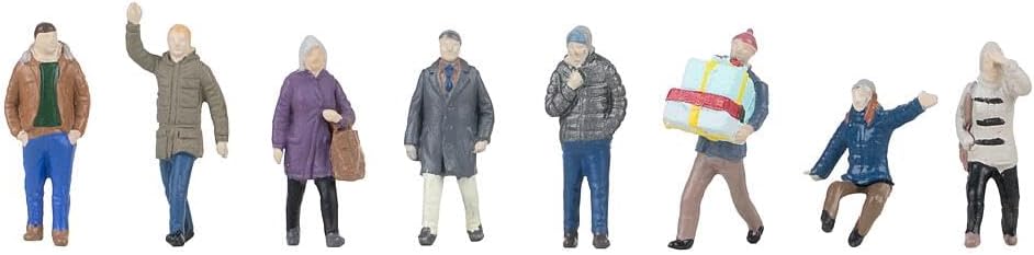 Faller 151711 - voorbijgangers in de winter - spoorbreedte H0