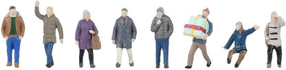 Faller 151711 - voorbijgangers in de winter - spoorbreedte H0