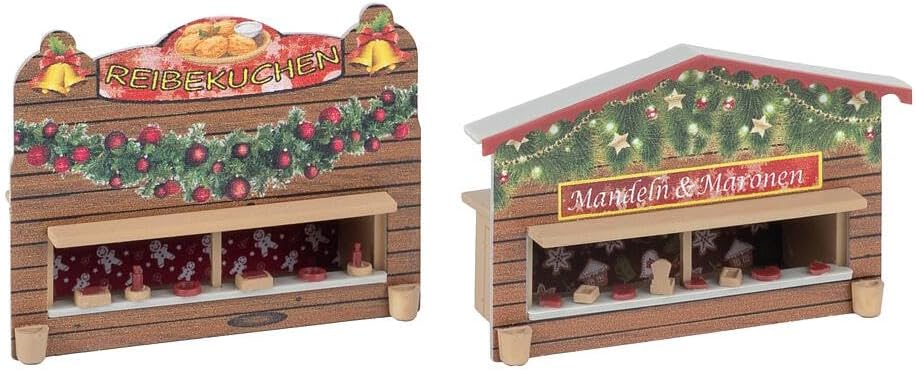 Faller 272020-2 Christmas Market Stalls - Track Gauge N