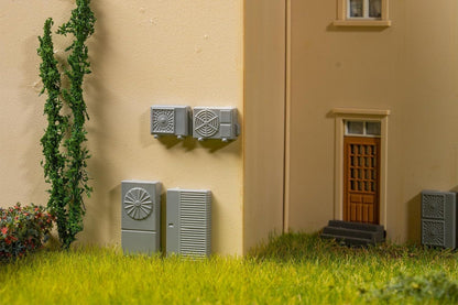 180005 H0 warmtepompen, 10 stuks