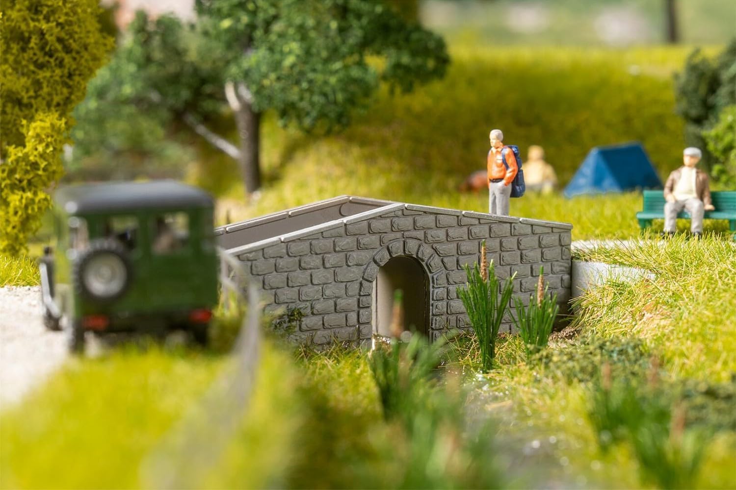 Faller FA180006 Small Stone Bridge Kit I HO Gauge