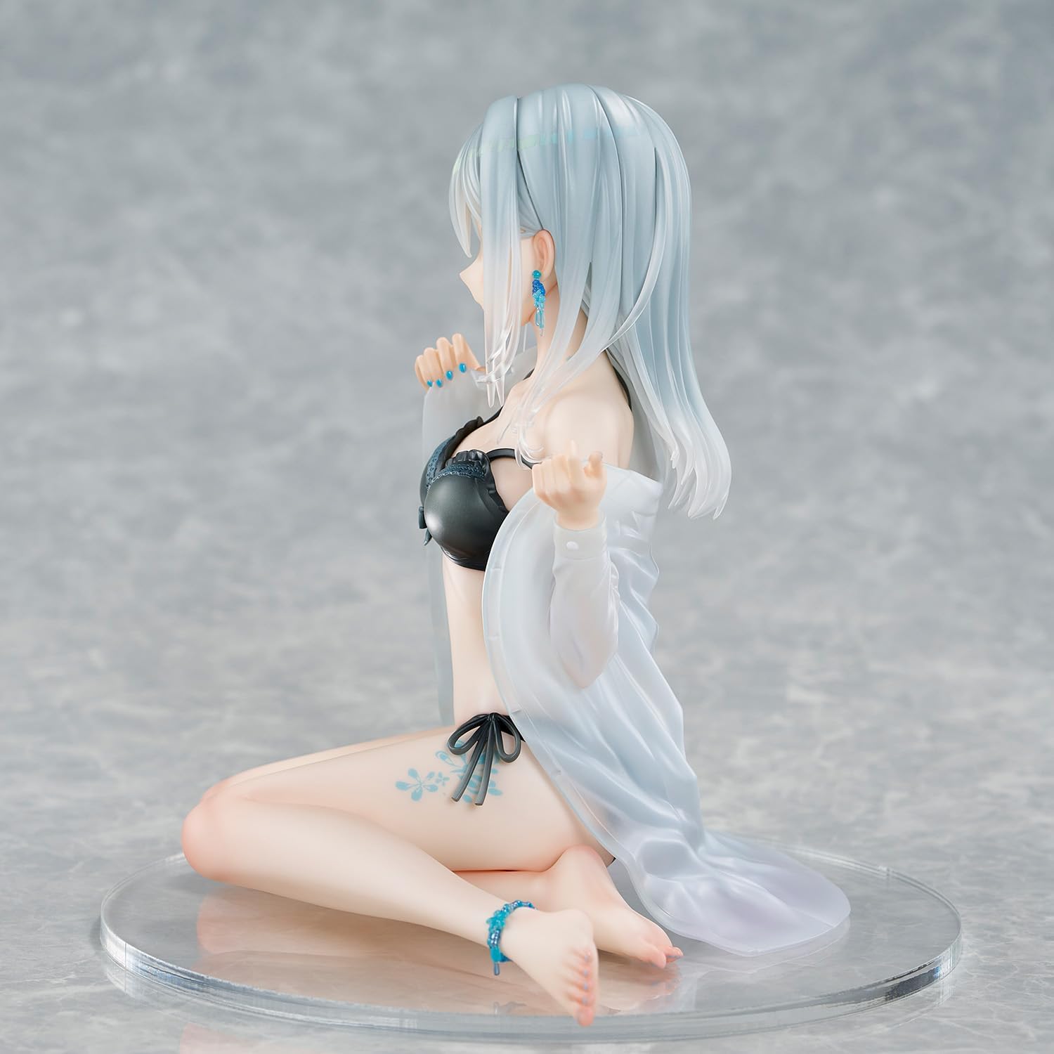 Fumi Illustration Okigae Ginka-chan ~ Sky Blue Morning ~ Limited Costume Ver.", Non échelle, PVC et ABS, Figurine finie peinte