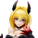 ToLove Ruru Darkness Tiayu Lunatique Darkness Ver.1/6 Renewal Package Version 1/6 1/6 Figurine peinte en PVC et ABS