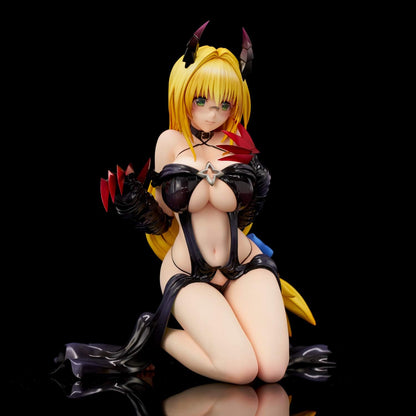 ToLove Ruru Darkness Tiayu Lunatique Darkness Ver.1/6 Renewal Package Version 1/6 1/6 Figurine peinte en PVC et ABS