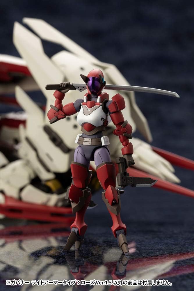 Kotobukiya Hexa Gear Governor Light Armor Type: Rose Ver.1.5, Hauteur totale: environ 74 mm, échelle 1/24, modèle en plastique