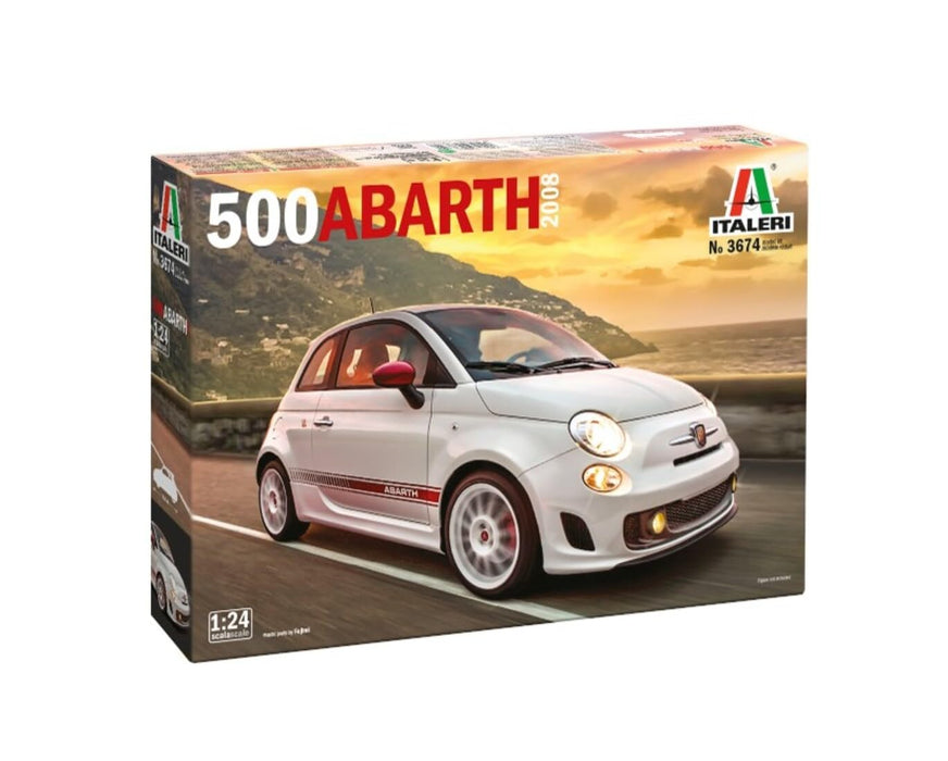 Italeri Fiat Abarth 2008 Car Model Kit