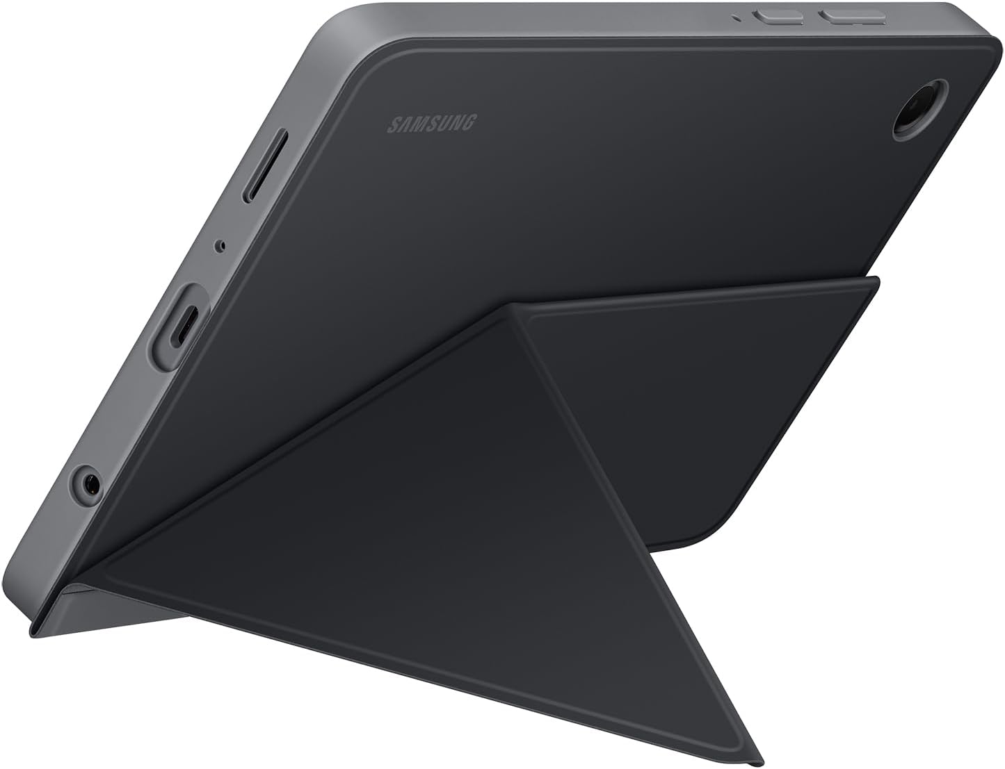 Samsung Book Cover Custodia a libro con copertina posizionabile e doppia visualizzazione per Galaxy Tab A11, Black
