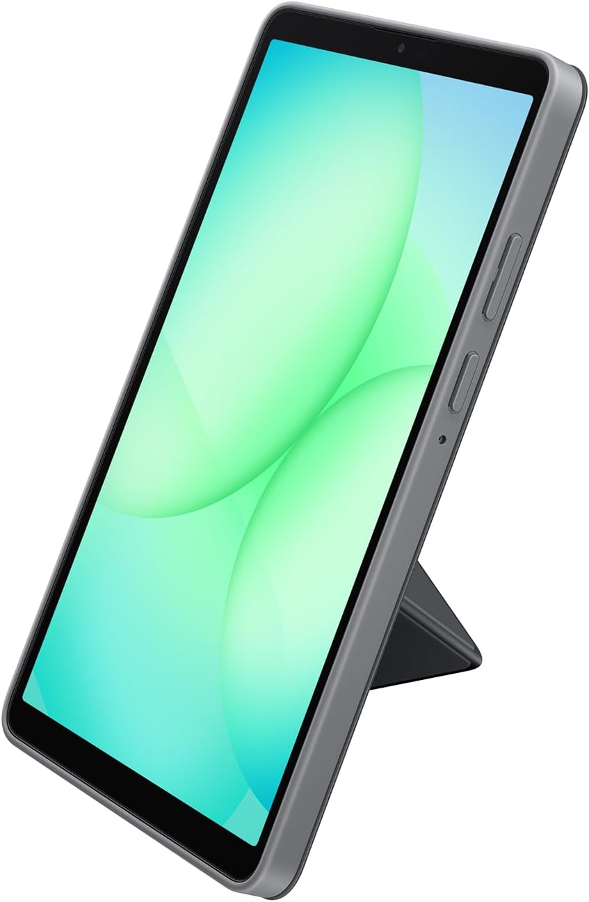 Samsung Book Cover Custodia a libro con copertina posizionabile e doppia visualizzazione per Galaxy Tab A11, Black