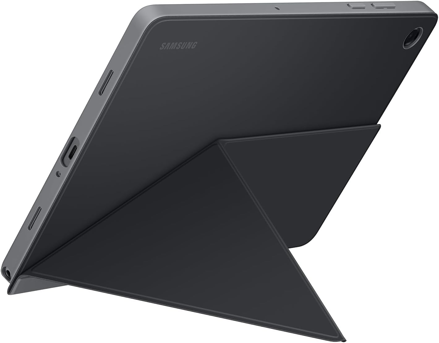 Samsung Book Cover Custodia a libro con copertina posizionabile e doppia visualizzazione per Galaxy Tab A11+, Black