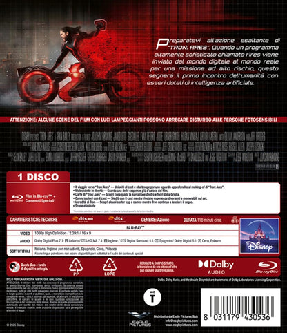 Tron: Ares - Bd