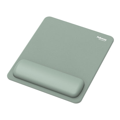 Breyta Mousepad Wrist Rest - Sage, Silicone HEX Cushion Technology Wrist Support Cushion with Mouse mat, Anti Slip Back, for use with Computer, mac or Laptop. Ideal for Home or Office use & Gaming.