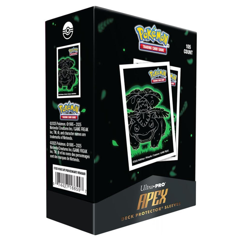 Apex Deck Protectors - Pokémon Neon Kanto - Venusaur (105ct) (PREORDER