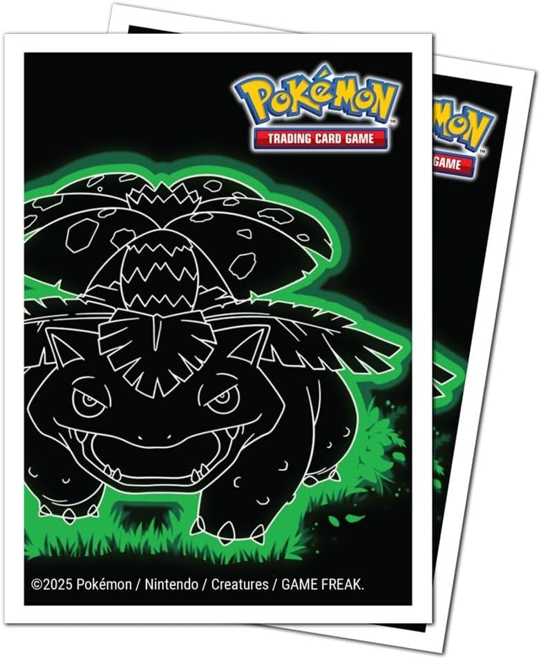 Ultra Pro Apex Deck Protectors - Pokemon Neon Kanto - Venusaur (105ct