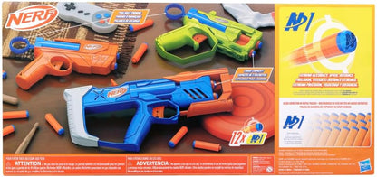 Nerf N-Series Triple Action Pack, 3 Blasters, 12 fléchettes N1, à partir de 8 ans