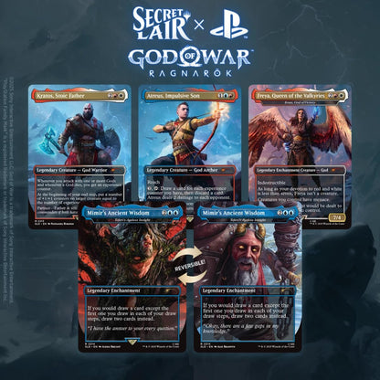 Magic the Gathering Secret Lair x God of War: Norse (Non-Foil