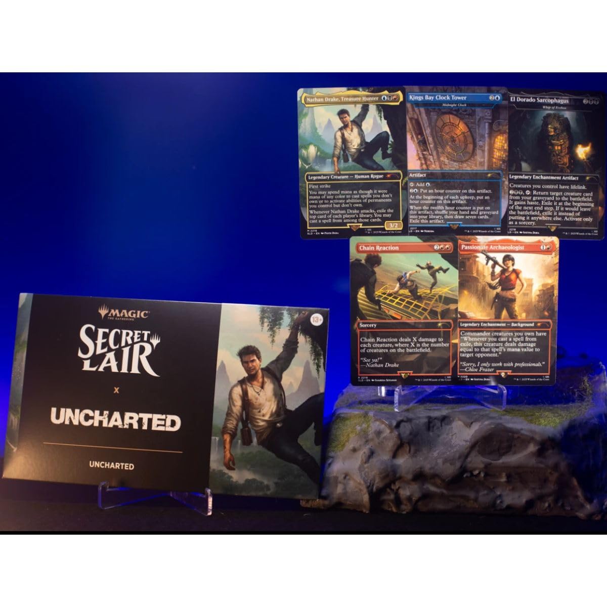 Magic the Gathering Secret Lair x Uncharted (Non-Foil