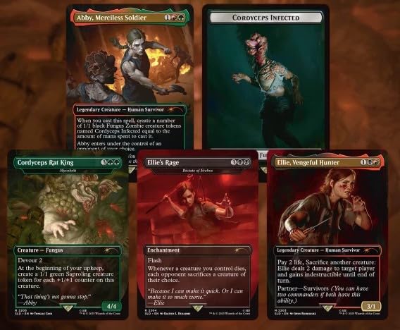 Magic the Gathering Secret Lair x The Last of Us Part II (Non-Foil