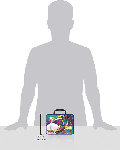 Pokémon TCG: Collector Chest – Mega Gardevoir& Mega Lucario (3 Foil Cards, 6 Booster Packs & More