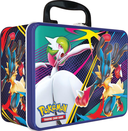 Pokémon TCG: Collector Chest – Mega Gardevoir& Mega Lucario (3 Foil Cards, 6 Booster Packs & More