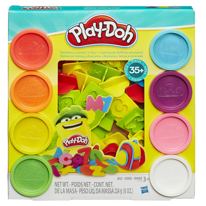 Play Doh Numbers Letters Fun Mould