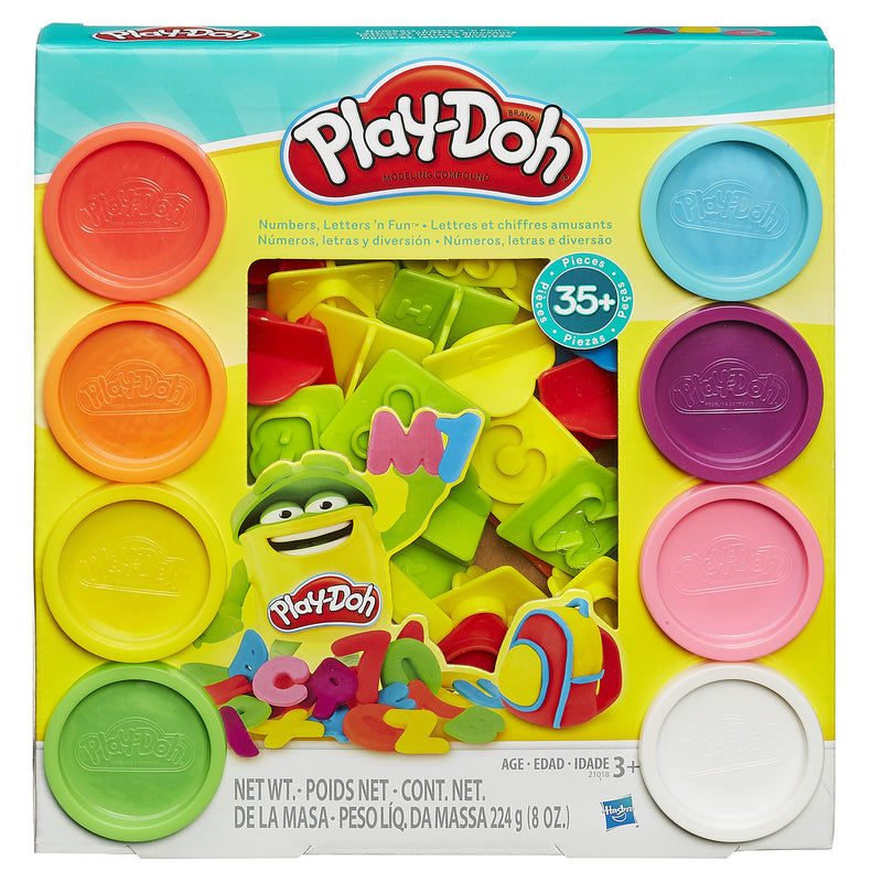 Play Doh Numbers Letters Fun Mould