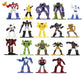 Transformers Jada Nano Metalfigs, Druckguss, Serie 3, 18 Figuren (16 Plus, 2 Gold Exclusives)