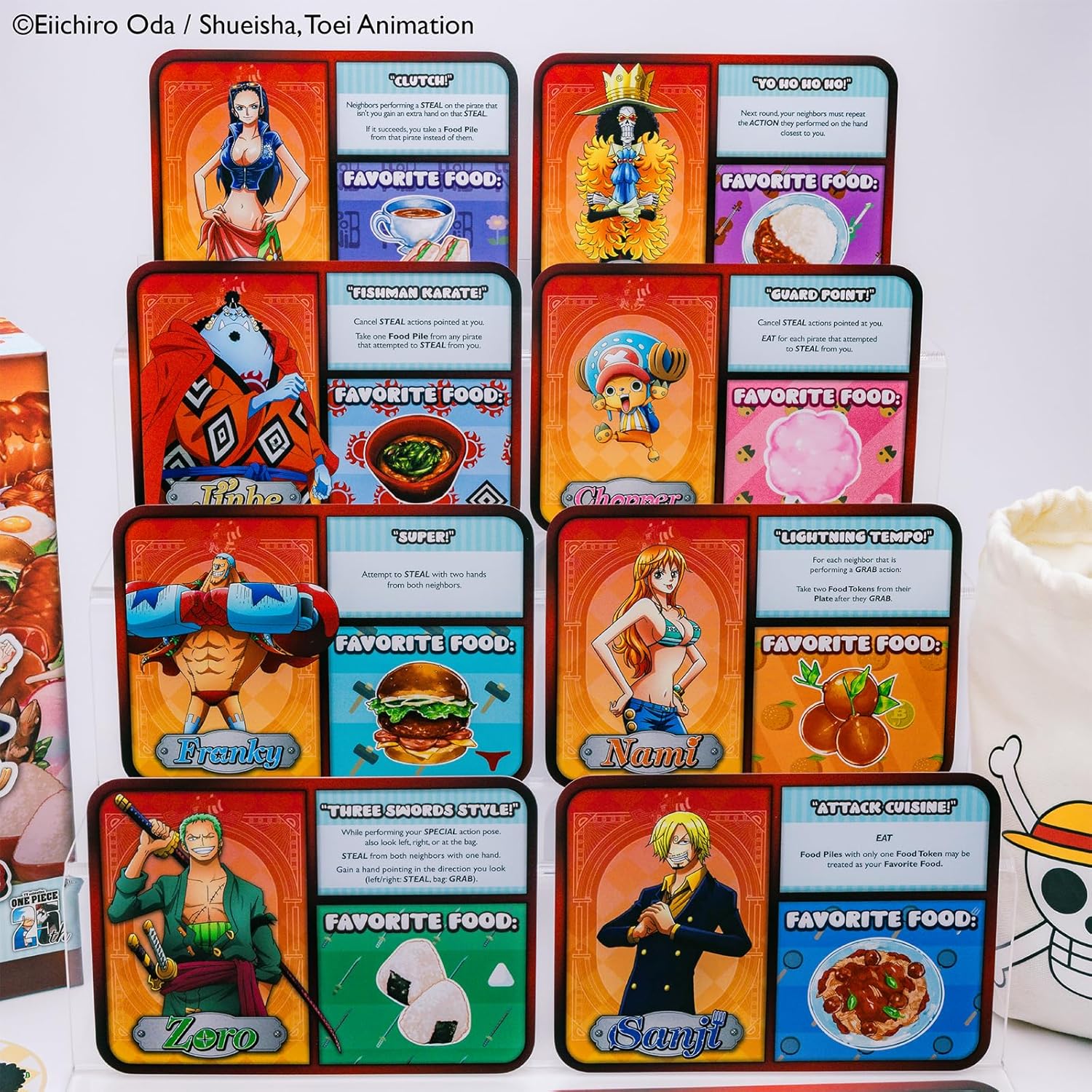 Kess One Piece: Luffy’s Bento Panic Game for Players Ages 10 & Up, Playtime 30 Mins, Anime, Quick to Learn, Feasting Fun: Lunch is Served, with a Side of Panic
