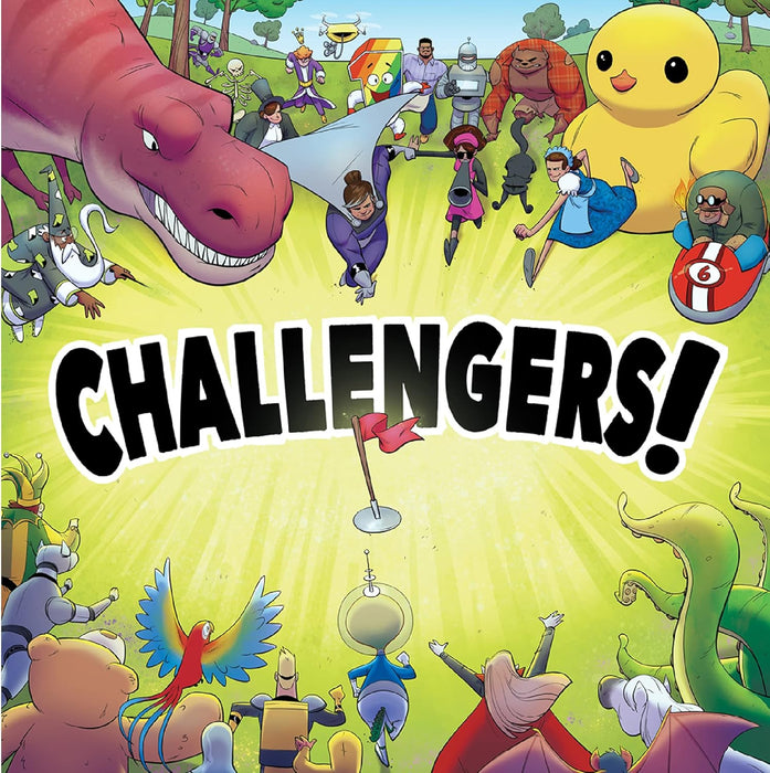 Z-Man Games Challengers | Jeu de société | À partir de 10 ans | 1 à 8 joueurs | 45 minutes de temps de jeu ou plus