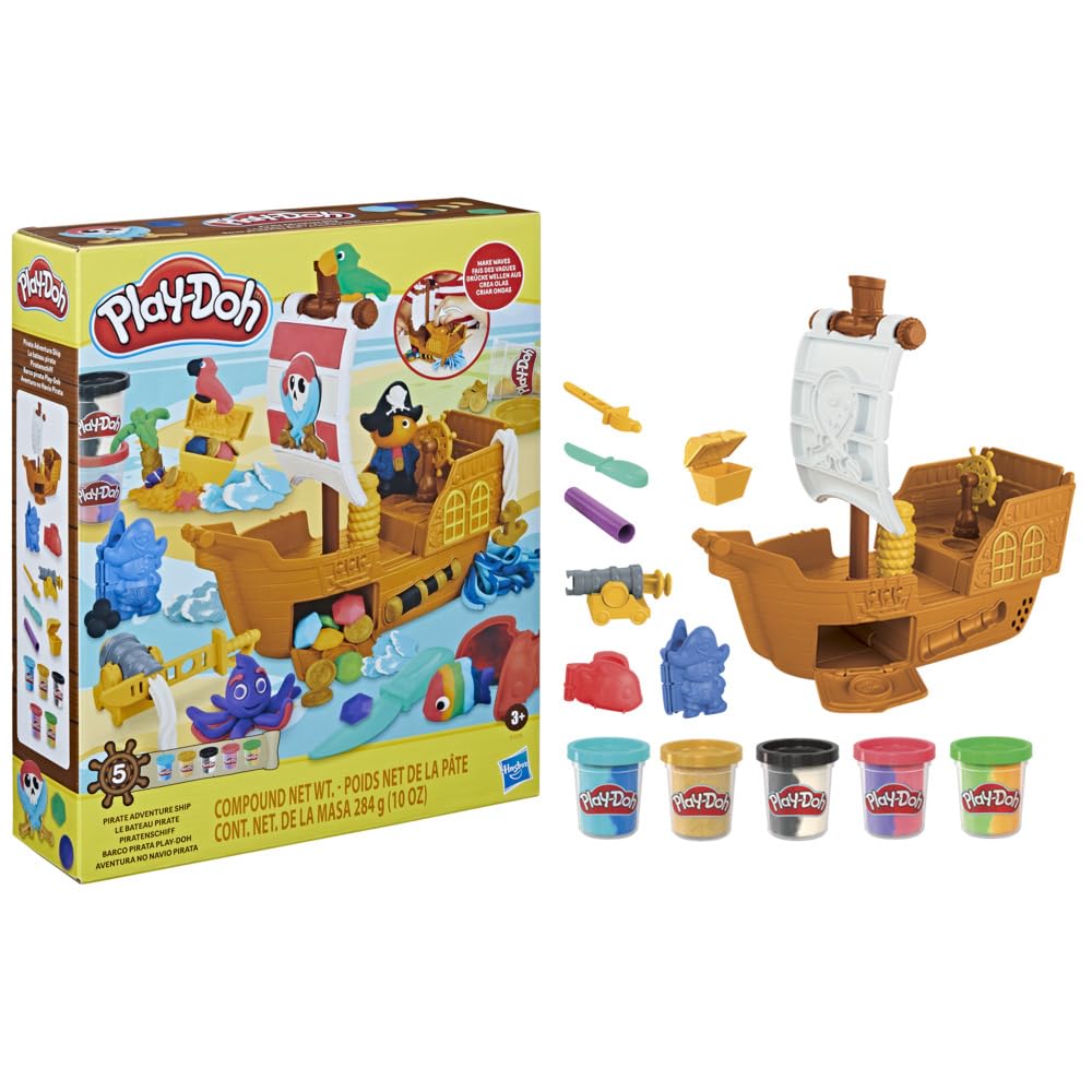 Play-Doh Pirate Adventure Ship Playset
