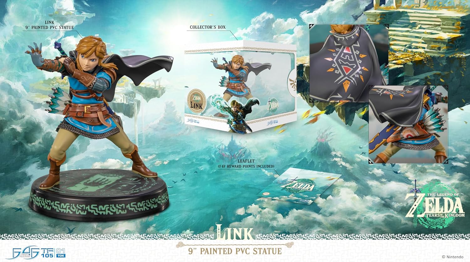 First4Figures - LINK! The Legend of Zelda: Tears of The Kingdom PVC/Figures