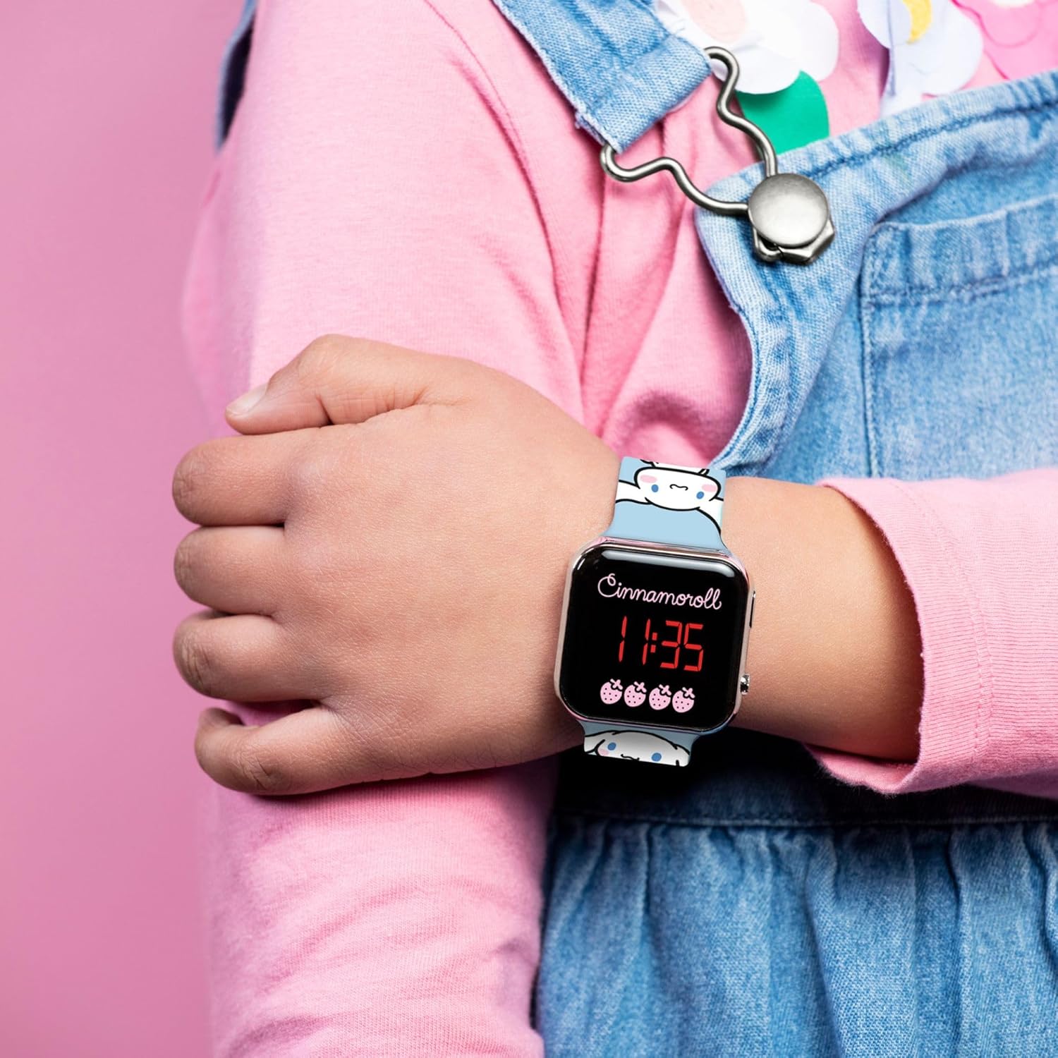 Kids Licensing - Cinnamoroll Sanrio LED Watch for Girls