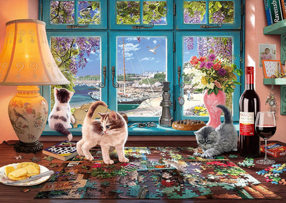 Ravensburger The Puzzler's Desk 1000 Piece Jigsaw Puzzles for Adults and Kids Age 12 Years Up