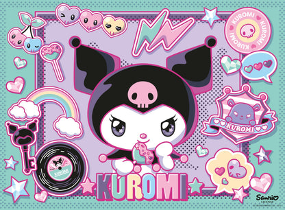 Ravensburger - Kuromi XXL 100 Pezzi | Puzzle 6 Anni In Su | Puzzle 100 Pezzi Per Bambini Da 6 Anni In Su | 49 x 36 | Puzzles Ravensburger | Regalo Bambino