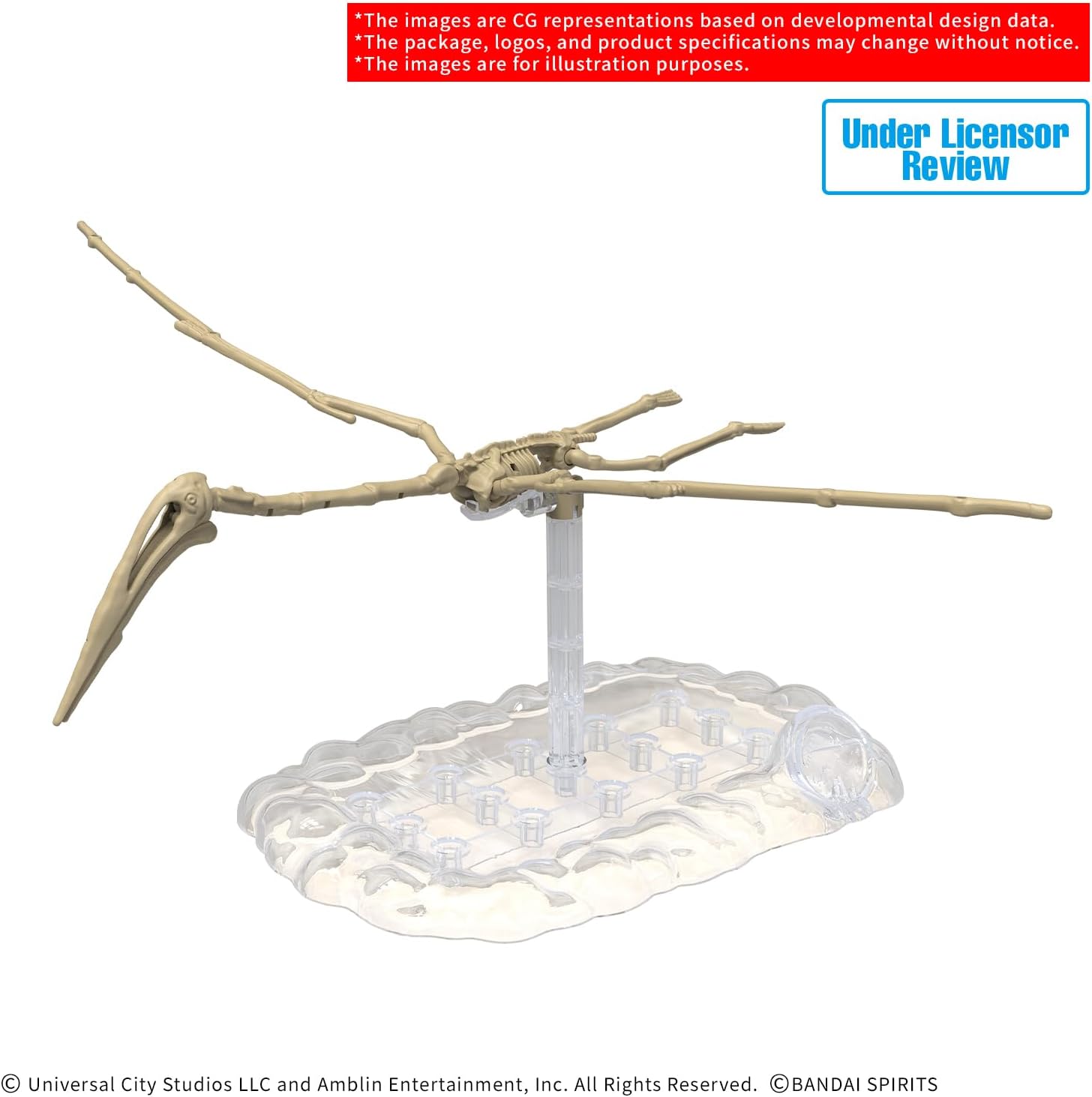 Bandai Hobby | Plannosaurus Jurassic World Quetzalcoatlus Model Kit | Official Bandai Dinosaur Figure | Easy Snap‑Fit Assembly, No Glue or Paint Required