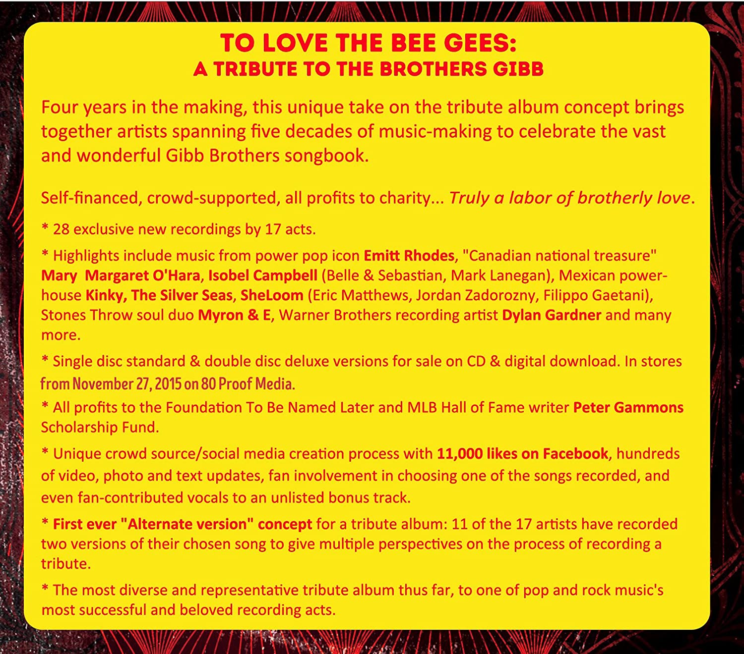 To Love The Bee Gees