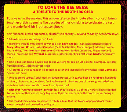To Love The Bee Gees