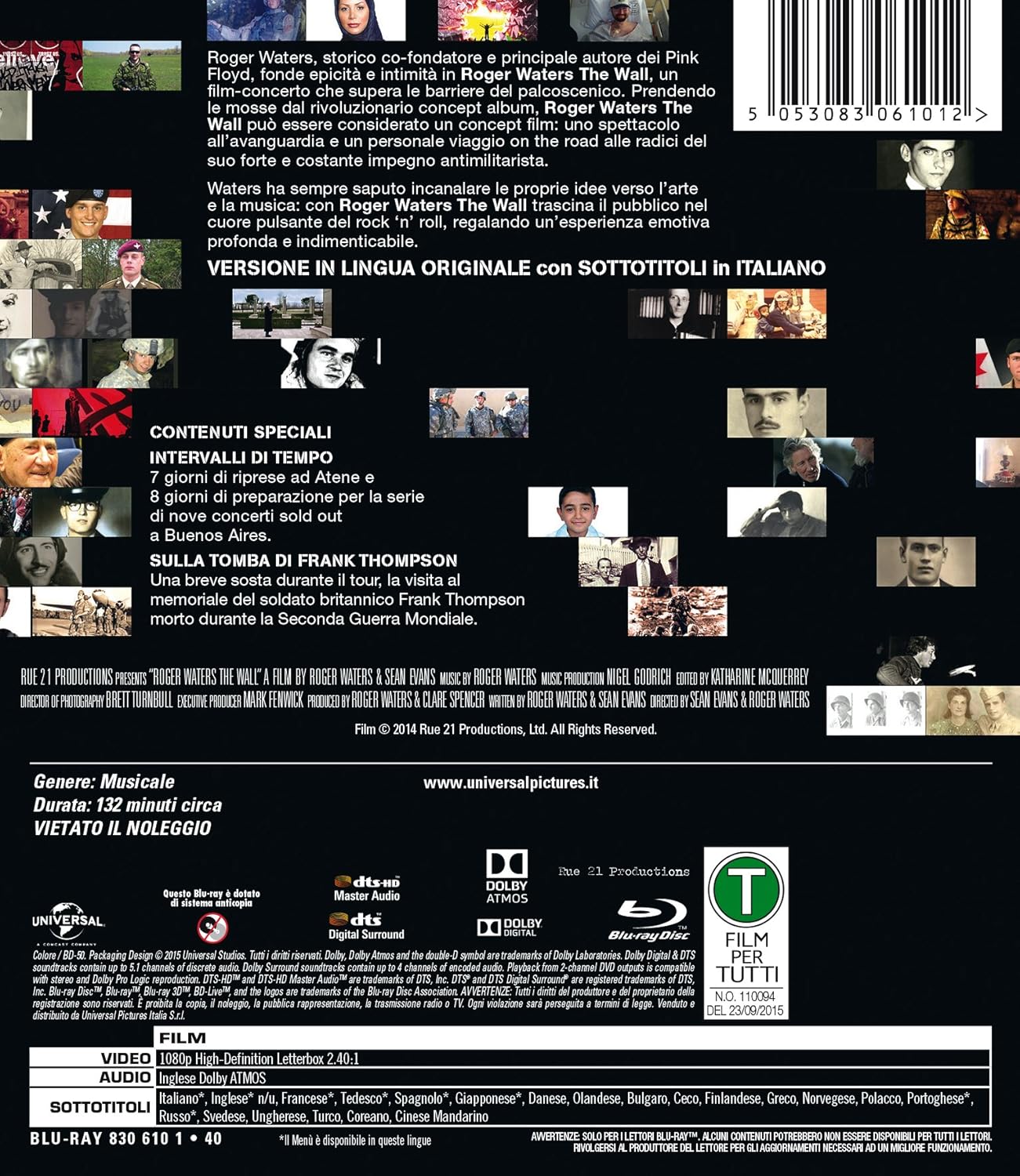 roger waters the wall (blu ray