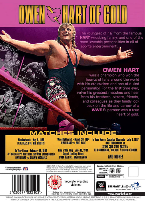WWE: Owen - Hart Of Gold