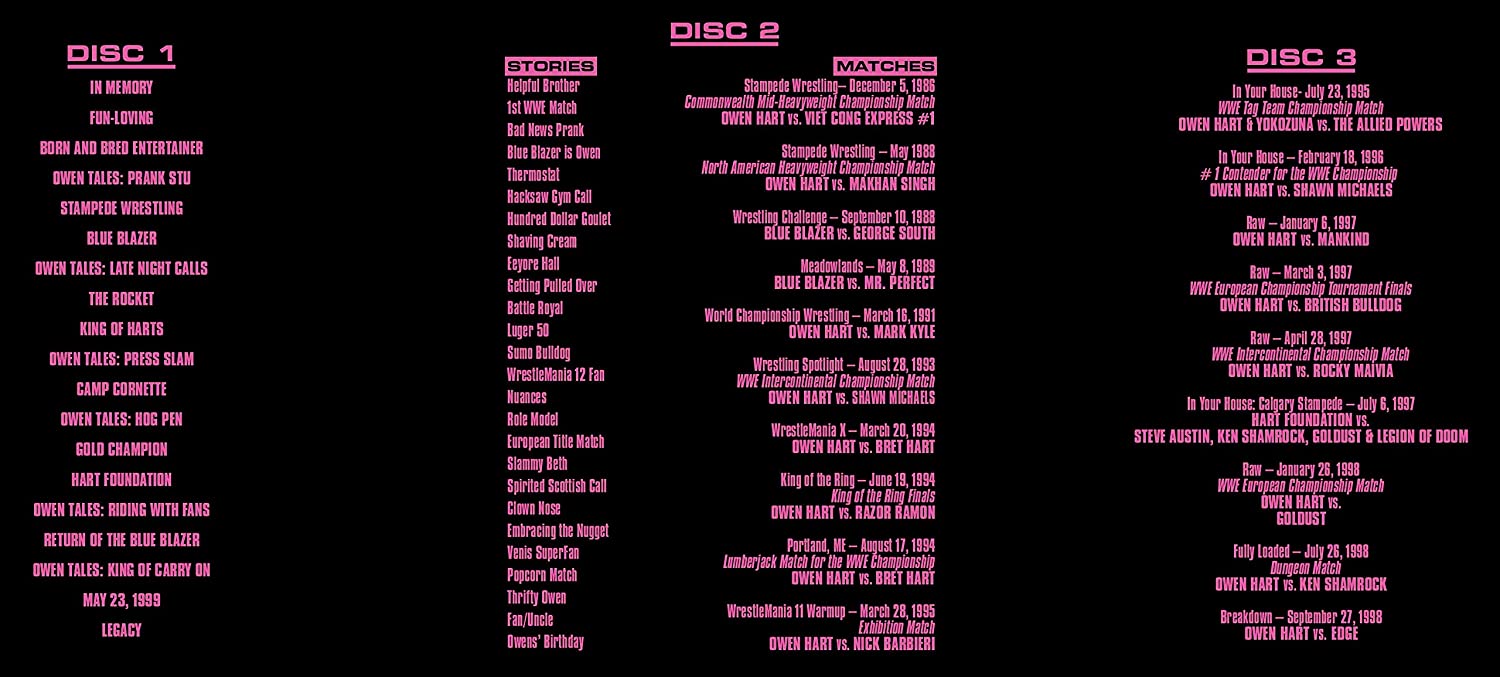 WWE: Owen - Hart Of Gold