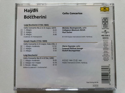 Boccherini: Cello Concerto/Haydn: Cello Concerto